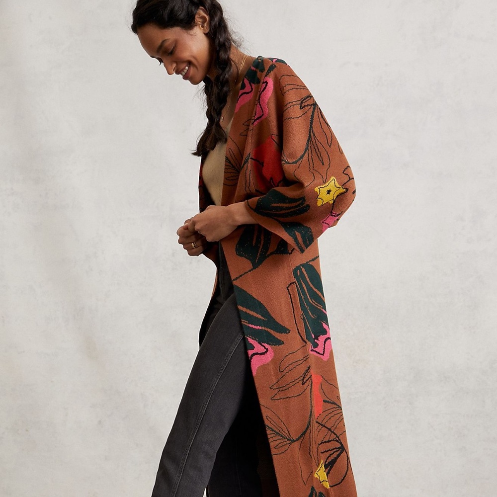 Cozy Bel Kazan Laurie Knit Kimono || Oversized Cardigan OS